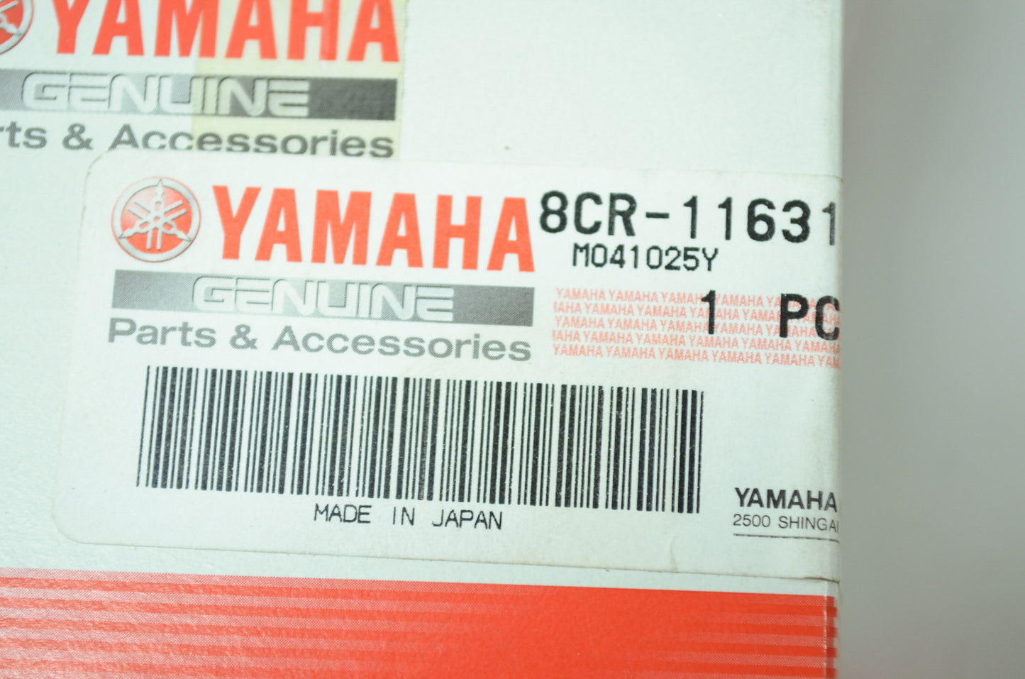 OEM Yamaha 8CR-11631-10-D0 Piston STD NOS