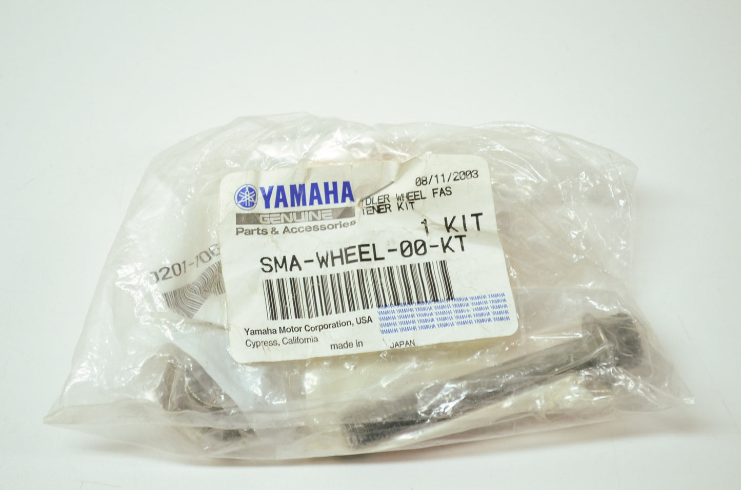 OEM Yamaha SMA-WHEEL-00-KT Idler Wheel Fastener NOS