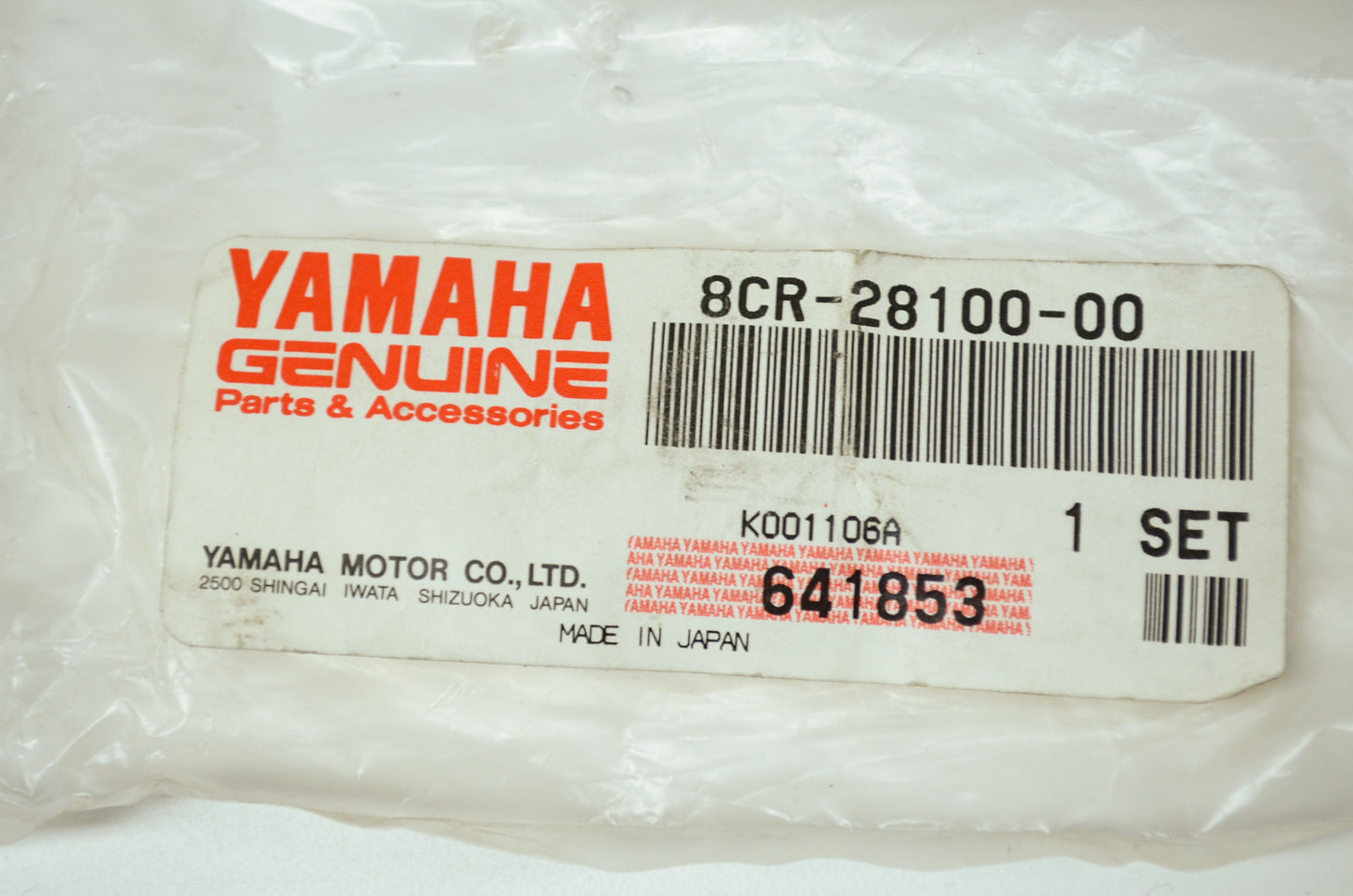 OEM Yamaha 8CR-28100-00-00 Tool Kit NOS