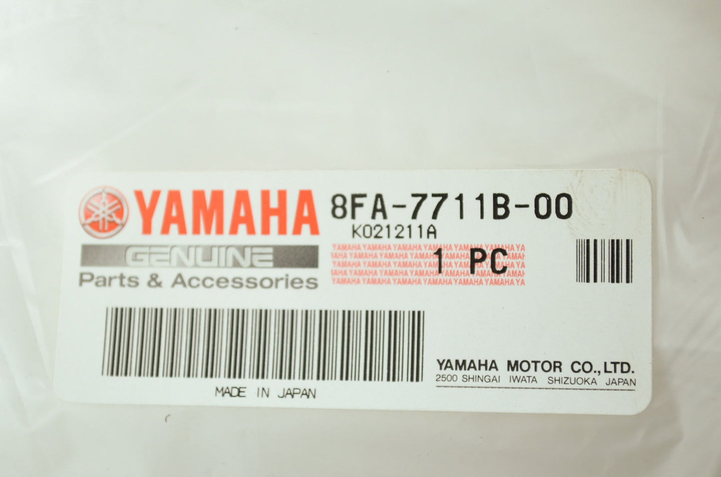 OEM Yamaha 8FA-7711B-00-00 Graphic 2 NOS