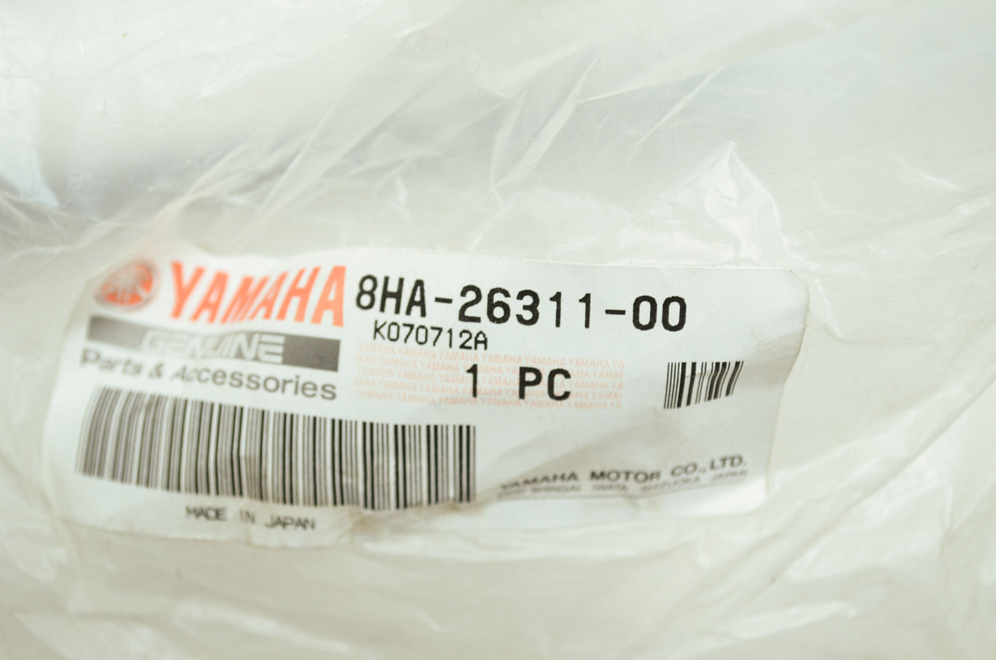 OEM Yamaha 8HA-26311-00-00 Throttle Cable 1 NOS