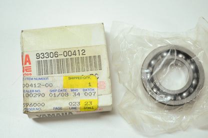 OEM Yamaha 93306-00412-00 Bearing NOS