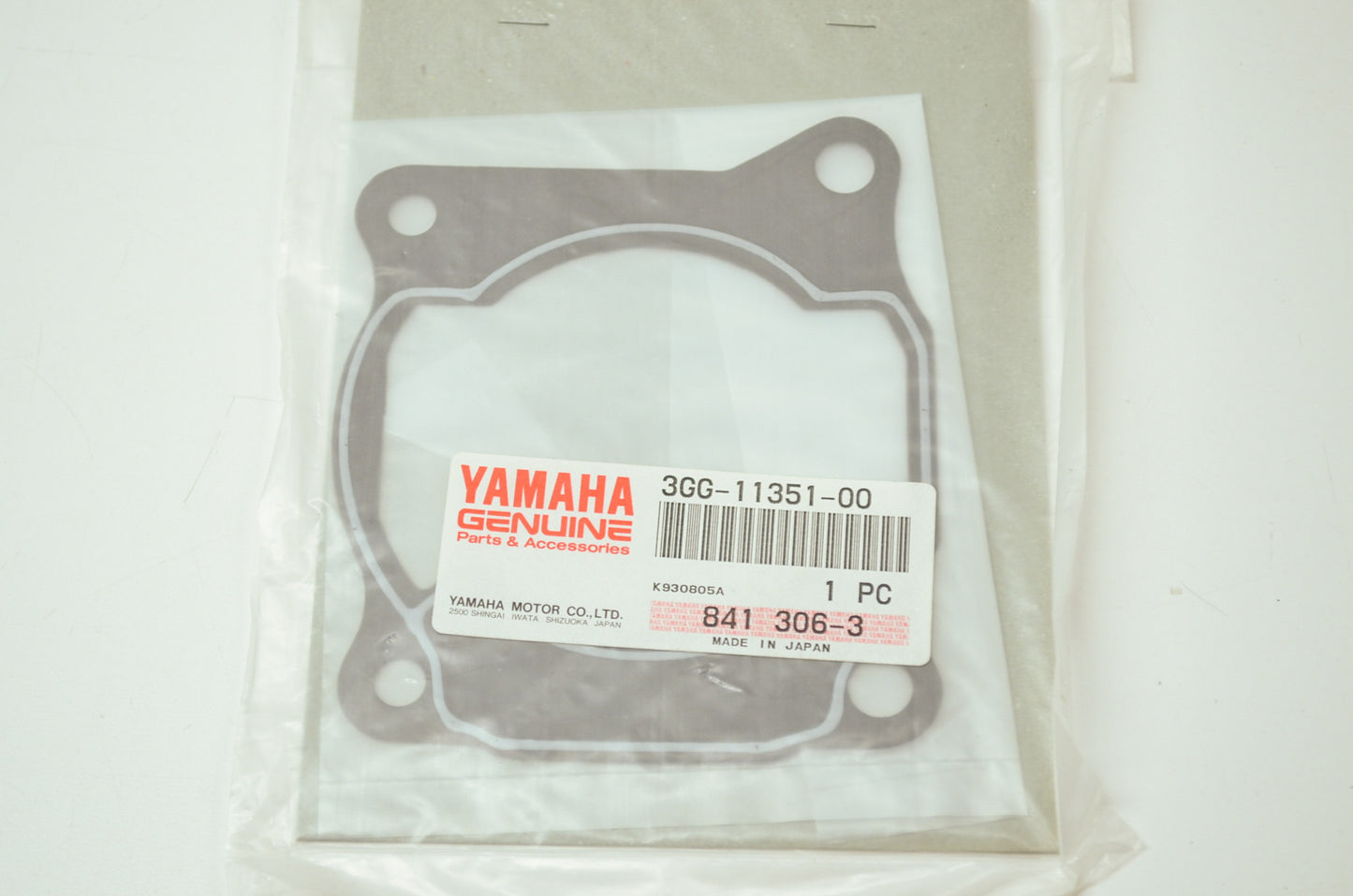 OEM Yamaha 3GG-11351-00-00 Cylinder Gasket NOS