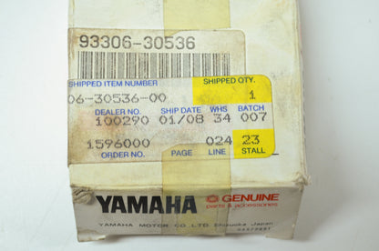 OEM Yamaha 93306-30536-00 Bearing NOS