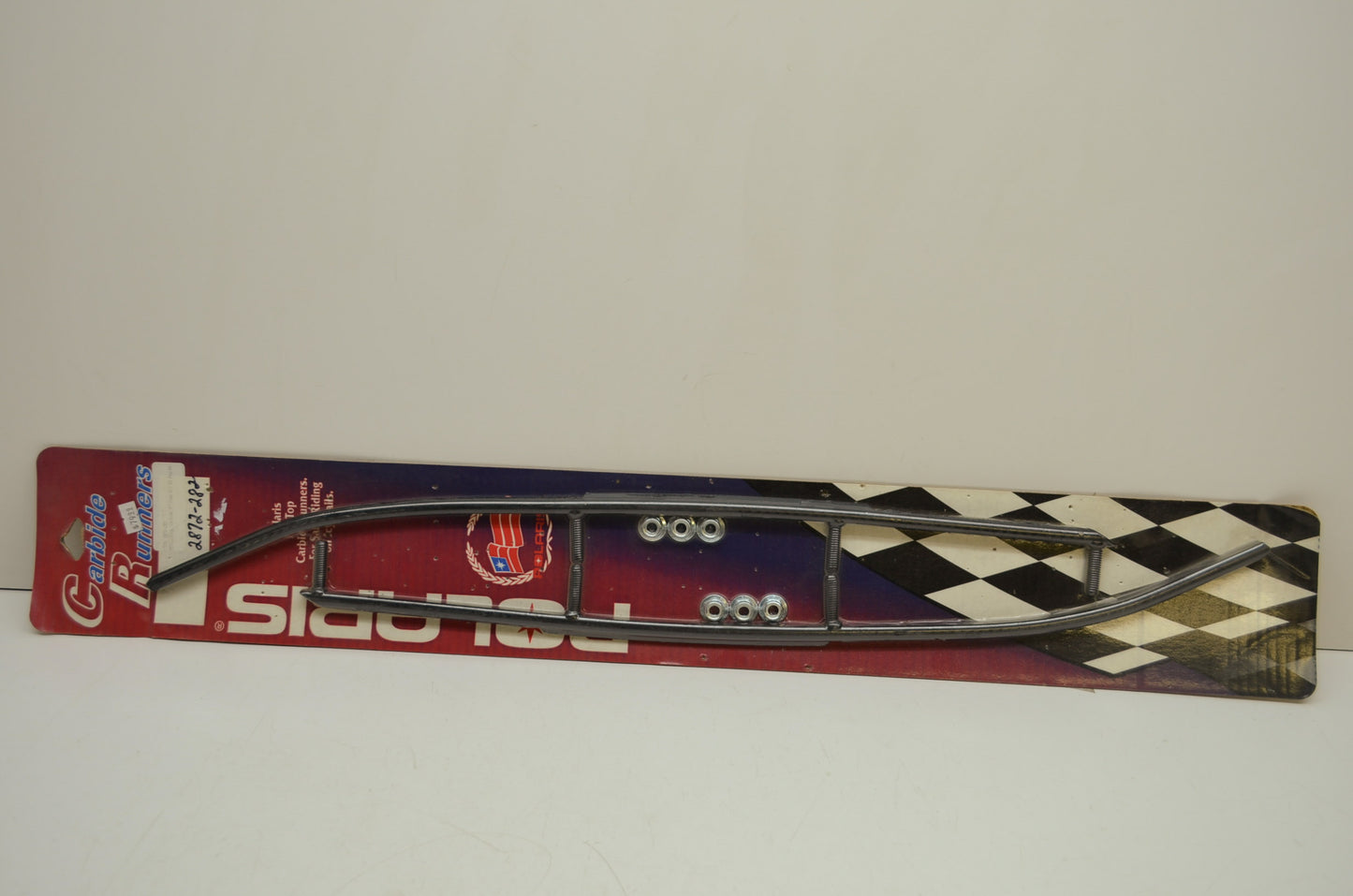 NEW OEM Polaris Skag Carbide 8' 60 Degree Saddleless Composite Skis 2872282 NOS