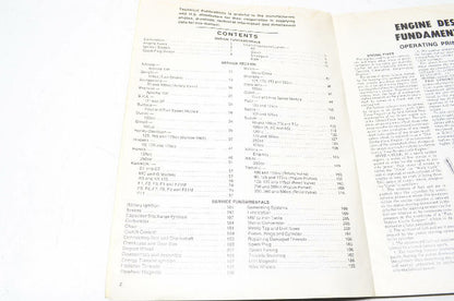 Technical Publications MCS1-4 Motorcycle Service Manual Vol. 1 4th Edition