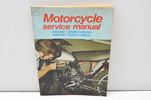 Technical Publications MCS1-4 Motorcycle Service Manual Vol. 1 4th Edition