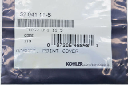 Kohler 5204111-S Point Cover Gasket Qty 2 NOS