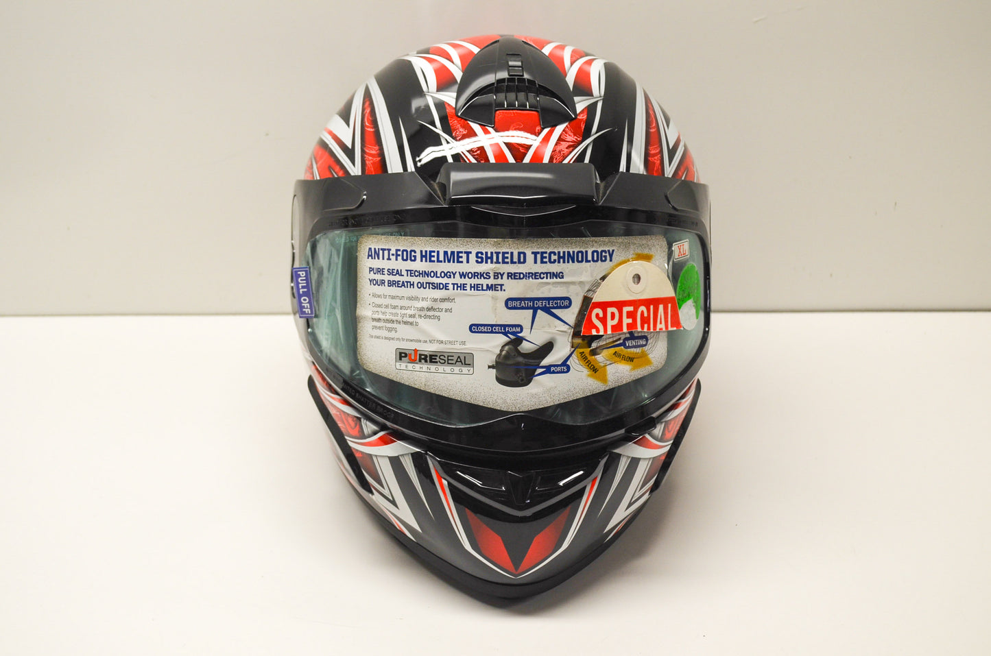 NEW OEM Polaris Extra Large Helmet Red 286205209 NOS
