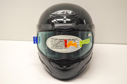 ZR Helmets 0121-0097 Large Helmet Black Stance NOS