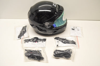 NEW OEM ZR Helmet Large Helmet Black Phantom Snow 0121-0273 NOS