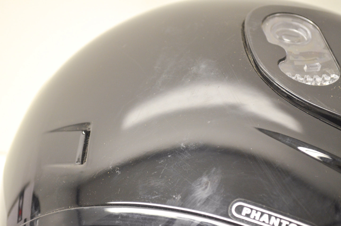 NEW OEM ZR Helmet Large Helmet Black Phantom Snow 0121-0273 NOS