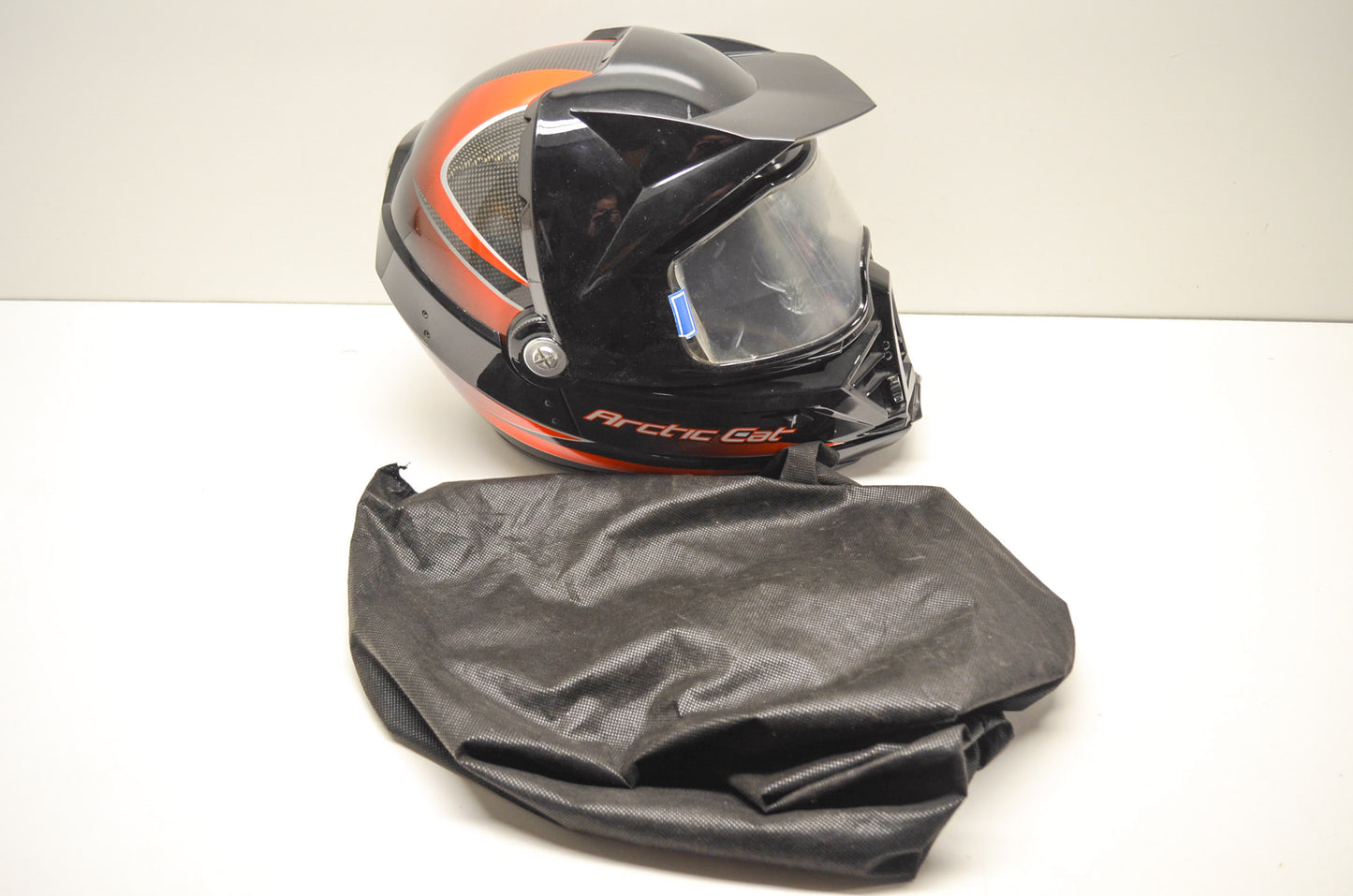NEW OEM Arctic Cat Medium Helmet Black Crosstec Carbon 4262-392 NOS