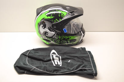 NEW OEM Arctic Cat Large Helmet Green TXI AC 5222-264 NOS