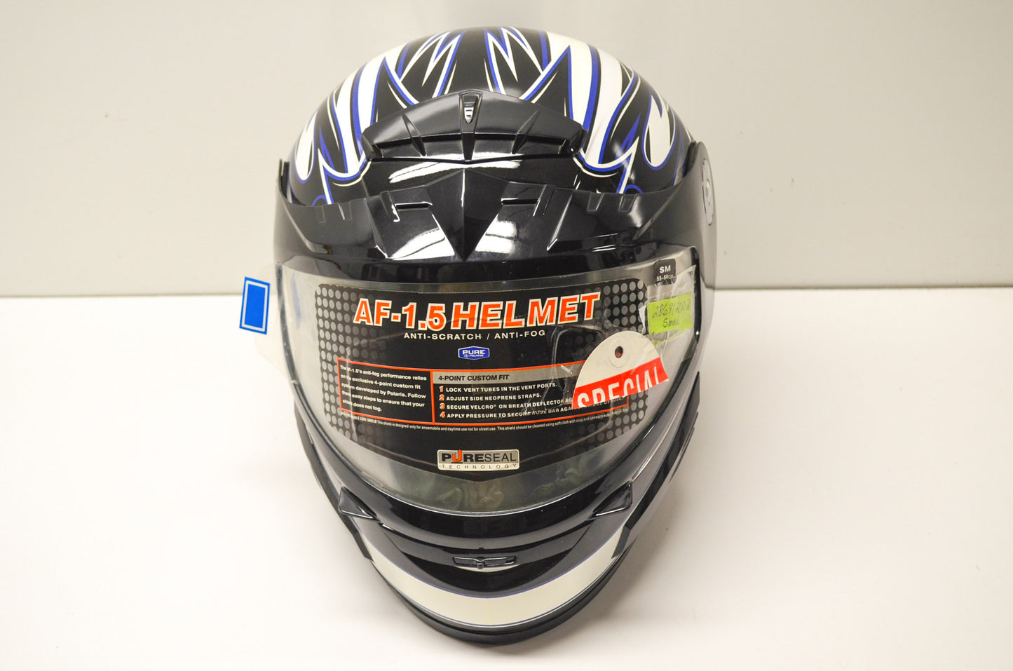 OEM Polaris 286912002 Small Helmet Blue NOS