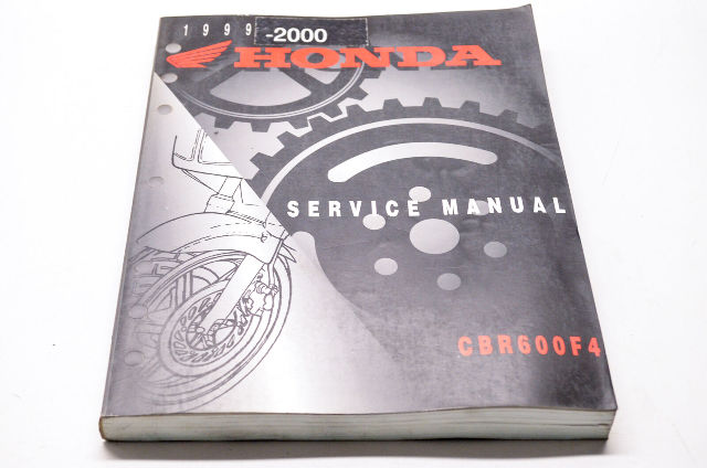 OEM Honda 61MBW01 Service Shop Manual 1999-2000 CBR600F4
