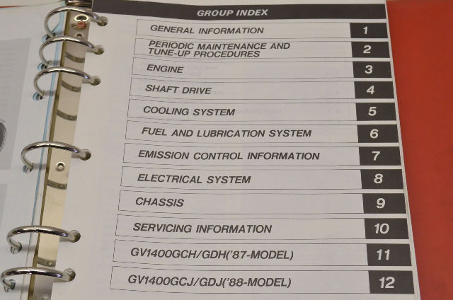 OEM Suzuki 99500-39051-03E GV1400 GSF600S Serv. Manual