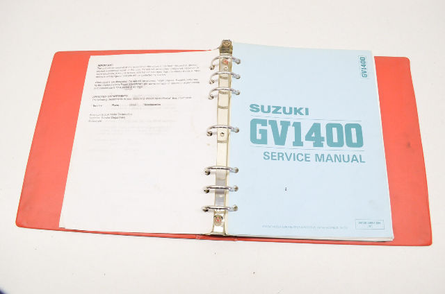 OEM Suzuki 99500-39051-03E GV1400 GSF600S Serv. Manual
