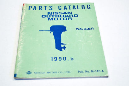 Nissan M-140-A Outboard Motor 1990.5 NS3.5A Parts Catalog Manual