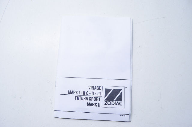 Zodiac Z6846 Virage, Mark, Futura Sport Owner's Manual NOS