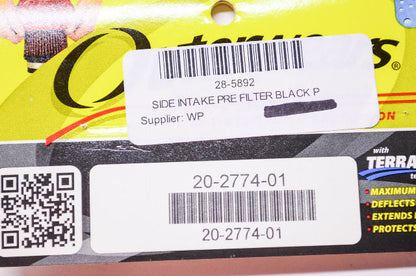 Outerwears 28-5892, 20-2774-01 Black Side Intake Pre Filter Polaris NOS
