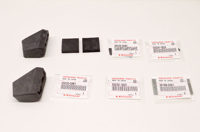 OEM Kawasaki 99994-0537 Saddlebag Fit Kit NOS