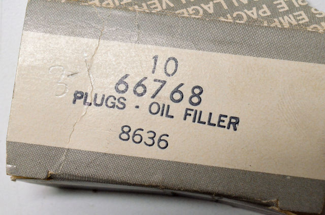 OEM Briggs & Stratton 66768 Oil Filler Plug Qty 2 NOS