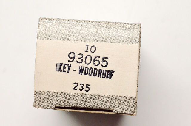OEM Briggs & Stratton 93065 Woodruff Key Qty 10 NOS