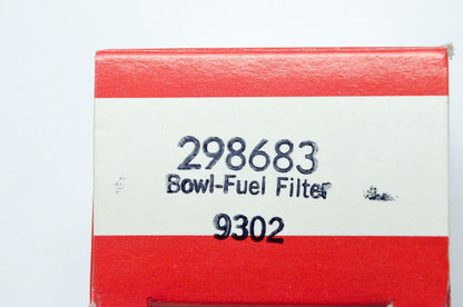 OEM Briggs & Stratton 298683 Fuel Filter Bowl NOS