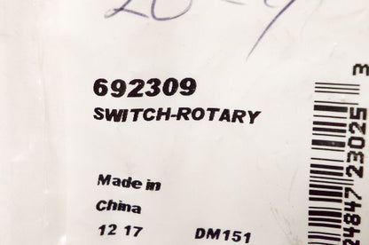 OEM Briggs & Stratton 692309 Rotary Switch NOS