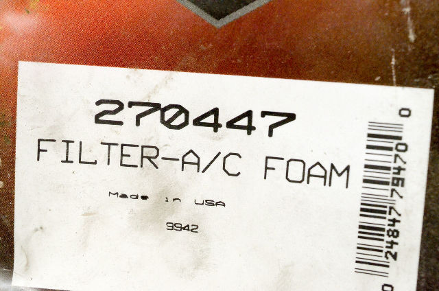 OEM Briggs & Stratton 270447 Air Filter NOS