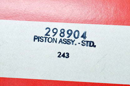 OEM Briggs & Stratton 298904 Standard Piston Kit NOS