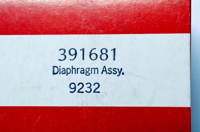 OEM Briggs & Stratton 391681 Diaphragm Assembly NOS
