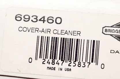OEM Briggs & Stratton 693460 Air Cleaner Cover NOS