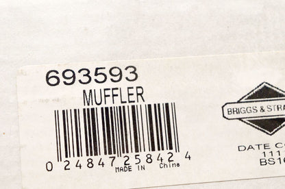 OEM Briggs & Stratton 693593 Muffler NOS