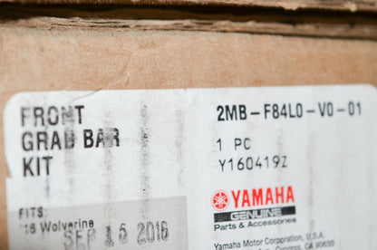 New OEM Yamaha 2MB-F84L0-V0-01 Front Grab Bar Kit NOS