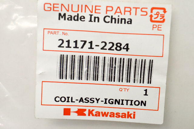 OEM Kawasaki 21171-2284 Ignition Coil Assembly NOS