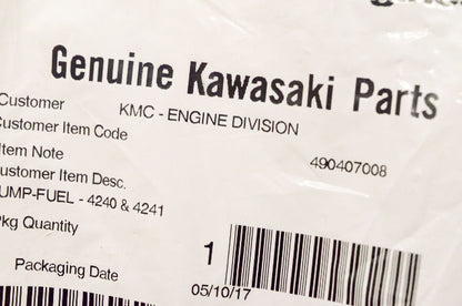 OEM Kawasaki 49040-7008 Fuel Pump NOS