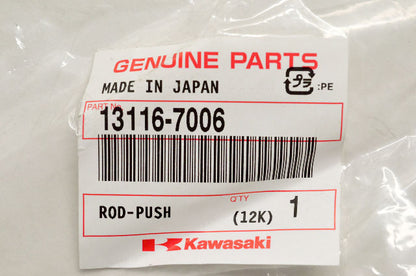 OEM Kawasaki 13116-7006 Push Rod NOS