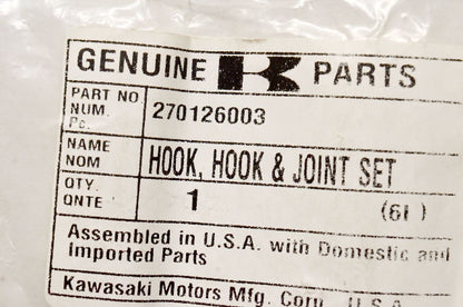 OEM Kawasaki 27012-6003 Hook Joint Kit NOS