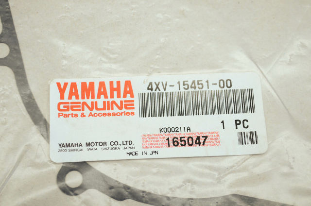 New OEM Yamaha 4XV-15451-00-00 Crankcase Gasket NOS