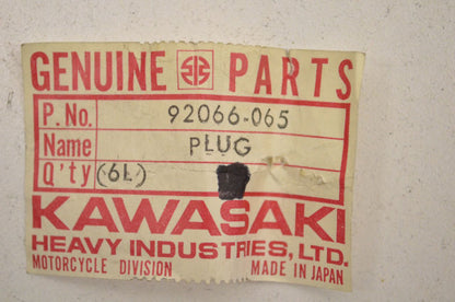 OEM Kawasaki 92066-065 Plug NOS